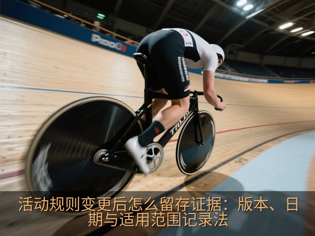 活动规则变更后怎么留存证据：版本、日期与适用范围记录法