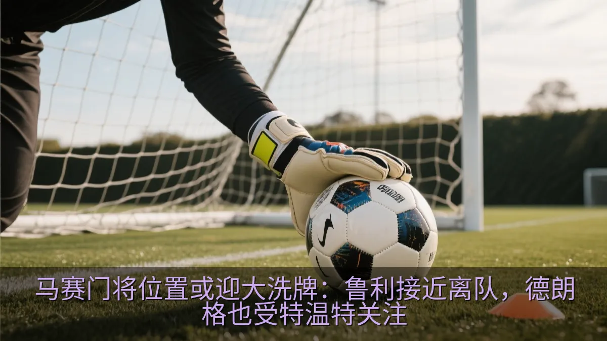 足球转会窗口期间的训练场门将画面