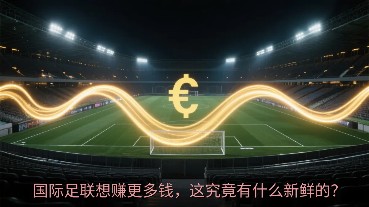 国际足联想赚更多钱，这究竟有什么新鲜的？